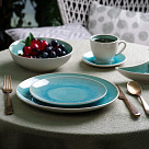 Dinner plate CELINE 205 cm (ceramic) azure