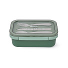2 nodalījumu pusdienu kaste 800 ml / 20,5 х 13,5 х 7,5 (plastmasa)
