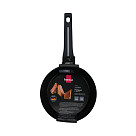 Frying pan Luxuria 20x5 cm with induction bottom (aluminium with non-stick coating)