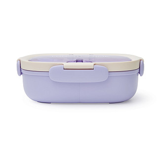 3-compartment lunch box 850 ml / 21.5 × 14.5 × 7 cm (plastic)