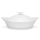 Baking dish with lid 25 x 20.5 x 8 cm / 1.2 l Horeca porcelain