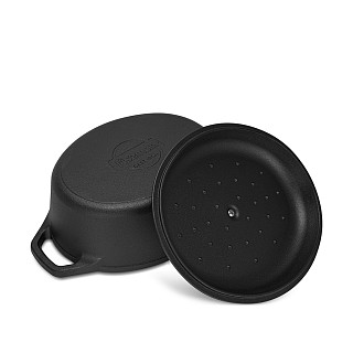 Ketaus ančių puodas su dangčiu 6 l