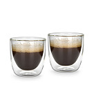 Set of 2 Double Wall Glasses 100 ml (Borosilicate Glass)