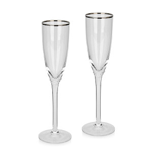 Набор из 2 бокалов для шампанского 320 мл (стекло)
