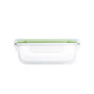 Container with lid 15x11x6 cm / 370 ml (borosilicate glass)