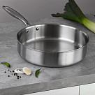 Deep frying pan AETERNUM 28х7.5 cm (stainless steel)