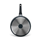 Frying pan Luxuria 28x6 cm with induction bottom (aluminium with non-stick coating)