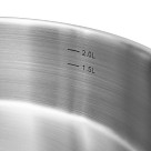 Deep frying pan FABIA 24 cm with glass lid