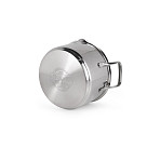 Кастрюля из нержавеющей стали индукционная 2,5 л / 18 см Fabia