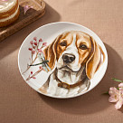 Šķīvis DOGS 14,5 cm (jaunais kaula porcelāns)