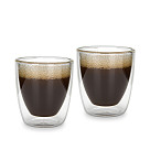 Set of 2 Double Wall Glasses 80 ml (Borosilicate Glass)