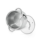 Katls FAVIO 18x16 cm / 4.0 l ar stikla vāku