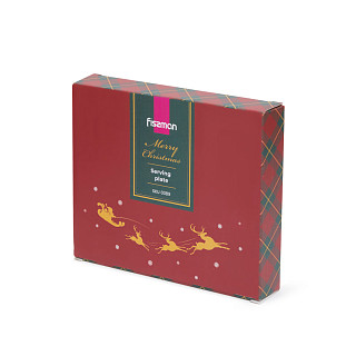 Serving plate 19х16 cm (dolomite)