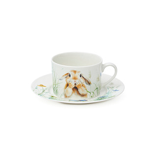 Сup RABBIT 200 ml with saucer (new bone china)
