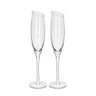 Set of champagne glasses 190 ml x 2 pcs. (glass)