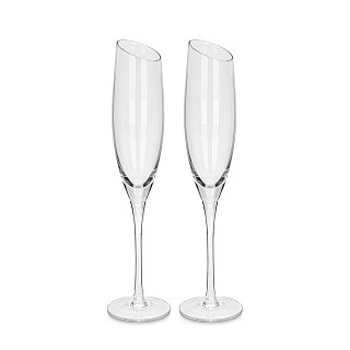 Set of champagne glasses 190 ml x 2 pcs. (glass)