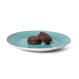 Dinner plate CELINE 26.3 cm (ceramic) azure
