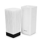 Kitchen knife organizer 10x10x22cm, square shaped, WHITE (plastic)