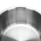Katilėlis PREMIUM ONE 16x9 cm / 1,6 L su stikliniu dangčiu (nerūdijantis plienas)