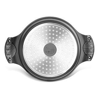 Кастрюля PRESTIGE 20x9,5см / 2,4л со стеклянной крышкой (алюминий)