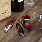 Wine accessories set 4 pcs. (stainless steel+ zinc alloy)