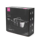 Sautējamā panna FOBUS  28x9 cm / 5,4 l ar stikla vāku