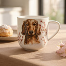 Krūze DOGS 380 ml (jaunais kaula porcelāns)