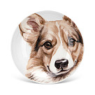 Porcelain saucer 10 cm Dogs