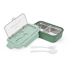 Pietų dėžutė su 2 skyreliais 800 ml / 20,5 × 13,5 × 7,8 cm (plastikas)