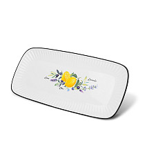 Taisnstūrveida trauks PROVENCE 36x16 cm (porcelāns)