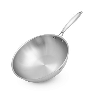 WOK panna AETERNUM 32х9 cm ar stikla vāku (ner. tēr.)