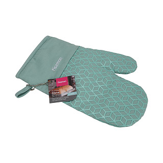 Potholder mitten 29 x 18 cm (cotton + silicone)