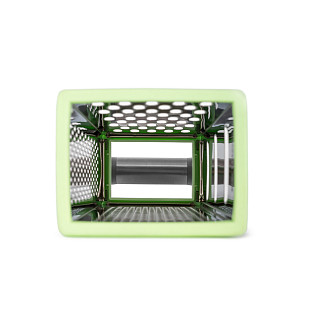 24.5 cm four-sided grater (stainless steel + plastic)