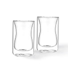 Cup set 2pcs IRISH 200 ml double wall glass (borosilicate glass)
