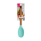 Silicone serving spoon 34 cm with wooden handle Essential