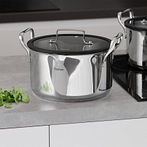 Katls FABIA 22x12,5 cm / 4,5 l ar stikla vāku