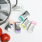 Mini-grater with magnet 7x4 cm (stainless steel)