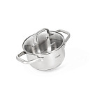 Cookware set FLORY 6 pr. with glass lids