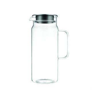 Jug GIORNO 1000 ml with filter (borosilicate glass)
