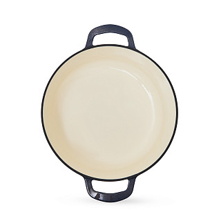 Stockpot LE MANS BLUE 24x11.5 cm / 4.5 LTR with lid (enamel cast iron)
