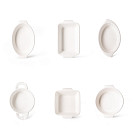 Baking dish 13 x 10 x 4.5 cm / 220 ml Horeca porcelain