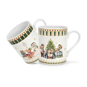 Krūžu komplekts MIRACLE 2 gab.360 ml (porcelāns), art. 16011