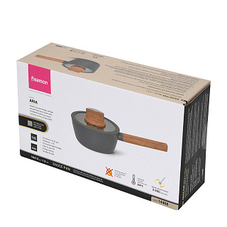 Katls ar rokturi Aria 16cm / 1,2 l ar stikla vāku
