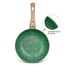 „MALACHITE“ wok keptuvė 28x8cm (aliuminis)