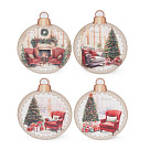 Set of 4 hot pot stands 10 cm, art. 0160