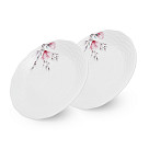 Set of 2 plates MAGNOLIA 20 cm (new bone china)
