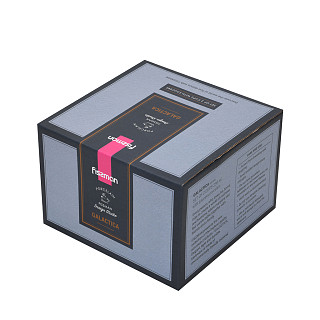 Tasīšu komplekts GALACTICA 230 ml x 2 gab. ar apakštasītēm (porcelāns)