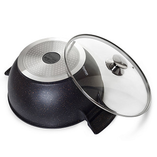 Katls GRANDE 30x14 cm / 7,7 l ar stikla vāku