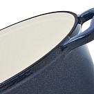 Ovāls katls LE MANS BLUE 30x11,4 cm / 4,8 L ar vāku (emaljēts čuguns)