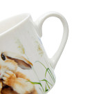 Krūze RABBIT 200 ml ar apakštasīti (porcelāns), art. 13726